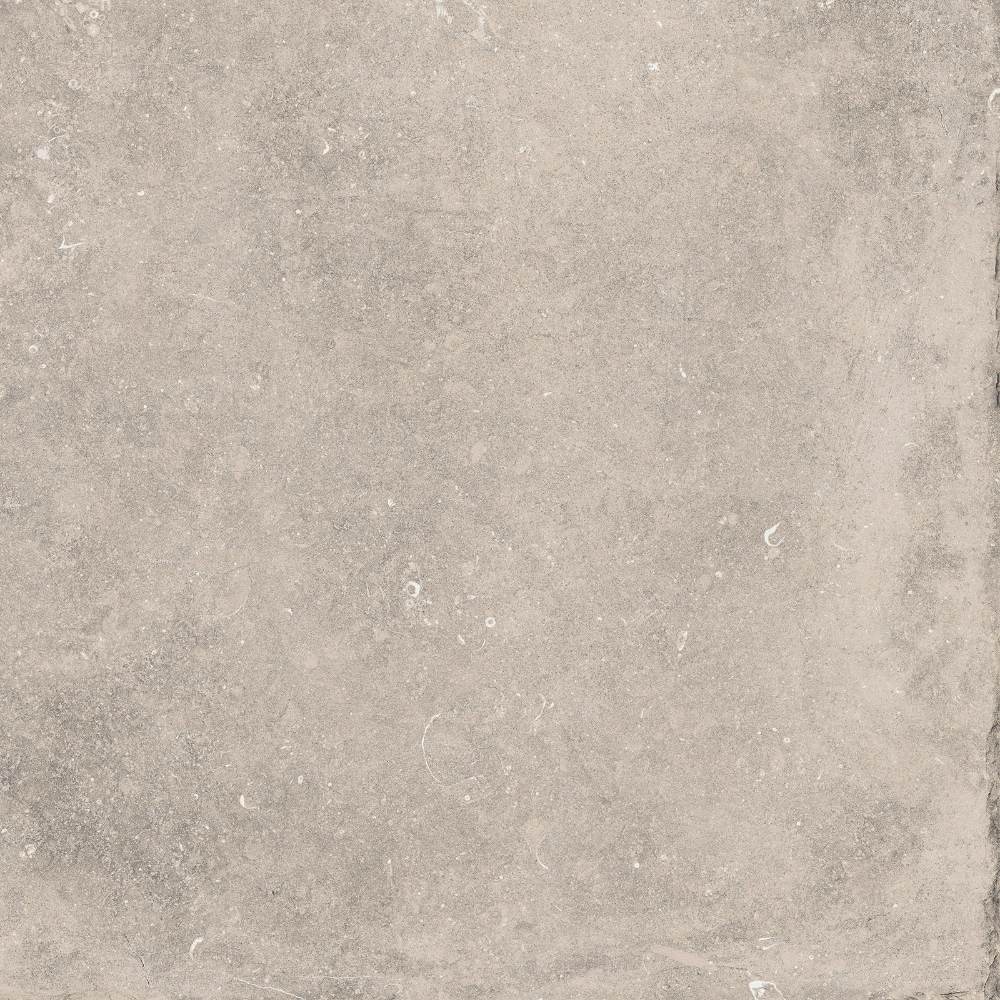 Feinsteinzeug Terrassenplatte in Steinoptik ABK Belgian Stone Sand, 80x80 cm, 20 mm, für aussen, rutschhemmend R11