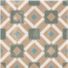 Gemusterte Bodenfliese ABK Play Labyrinth Mix Multicolor, 20x20 cm, 8,5 mm, matt (nat.)