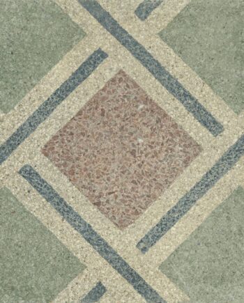 Gemusterte Bodenfliese ABK Play Concrete Retrò C, 20x20 cm, 8,5 mm, matt (nat.)