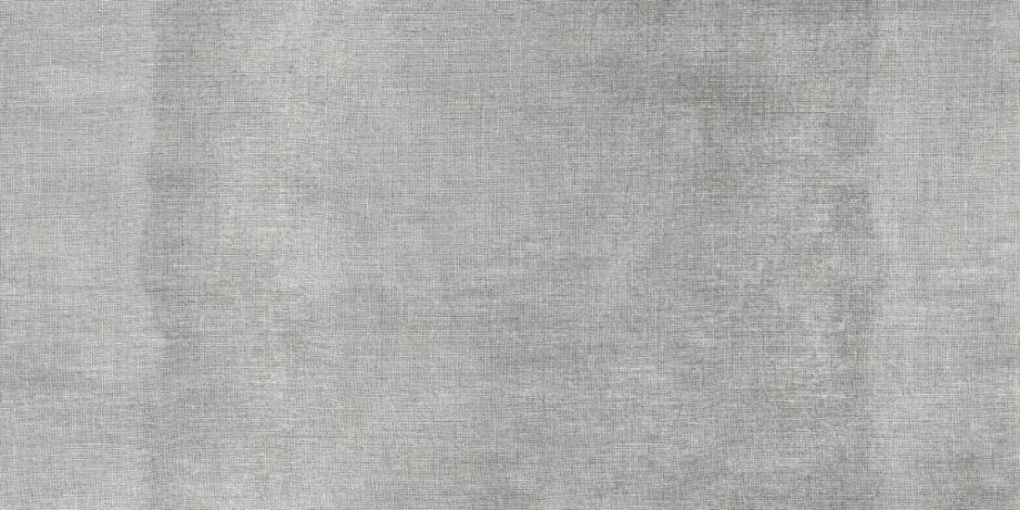 Gemusterte Dekorfliese ABK Poetry Net Patch Grey, 60x120 cm, 8,5 mm, gemustertes Dekor, matt