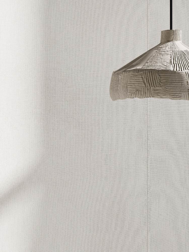 Feinsteinzeug Fliese in Betonoptik ABK Poetry Net Milk, 60x120 cm, 8,5 mm, natur matt, rutschhemmend R10