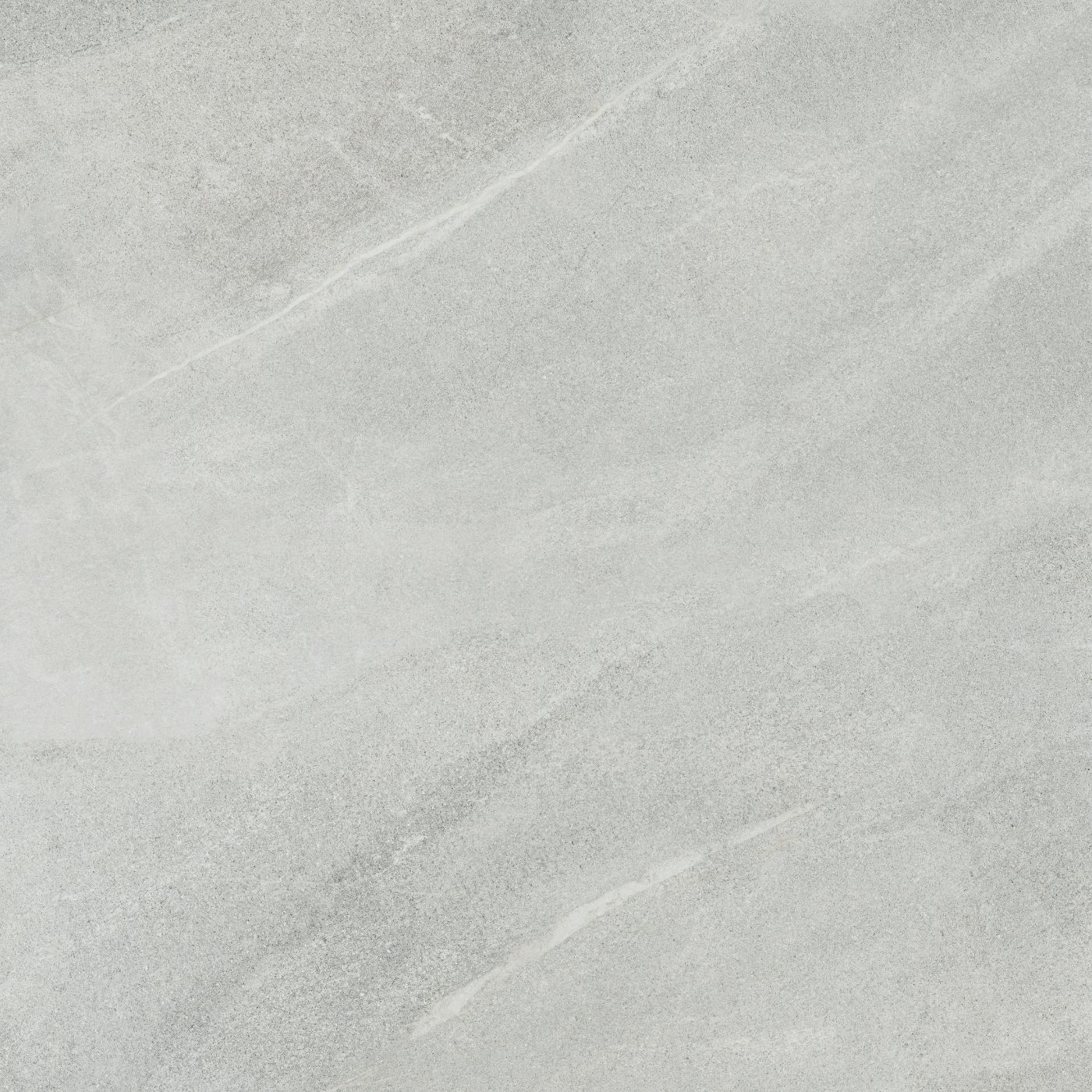 Feinsteinzeug Fliese in Steinoptik ABK Poetry Stone Piase Ash, 120x120 cm, 8,5 mm, natur matt, rutschhemmend R10
