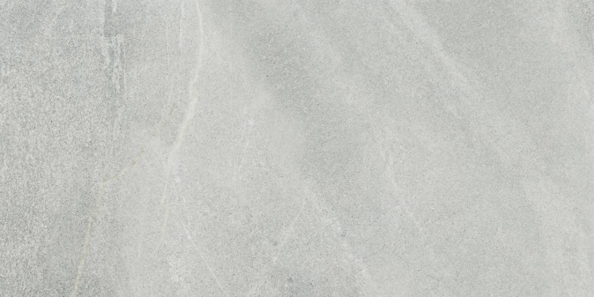 Feinsteinzeug Fliese in Steinoptik ABK Poetry Stone Piase Ash, 60x120 cm, 8,5 mm, natur matt, rutschhemmend R10