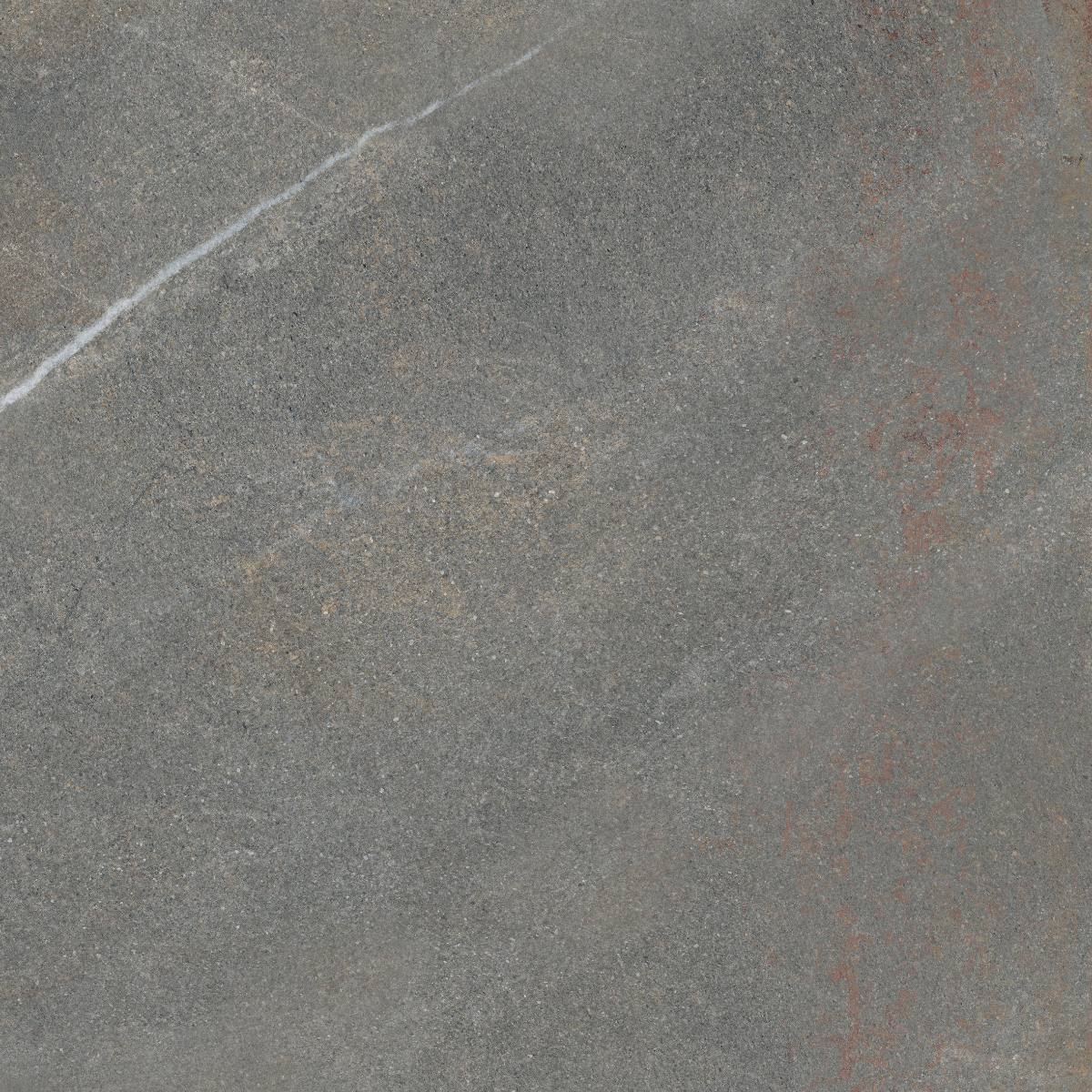 Feinsteinzeug Fliese in Steinoptik ABK Poetry Stone Piase Mud, 60x60 cm, 8,5 mm, natur matt, rutschhemmend R10