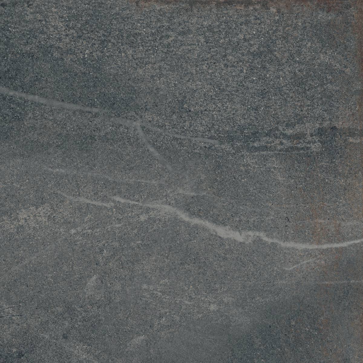 Feinsteinzeug Fliese in Steinoptik ABK Poetry Stone Piase Smoke, 60x60 cm, 8,5 mm, natur matt, rutschhemmend R10