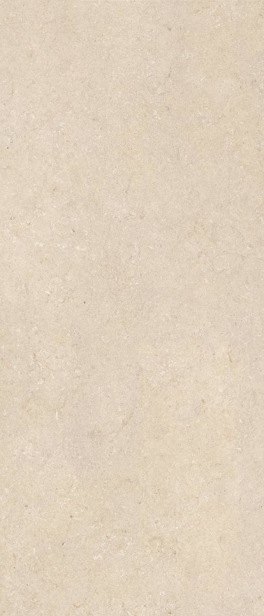 Feinsteinzeug Grossformatplatte in Steinoptik ABK Poetry Stone Trani Beige, 120x280 cm, 6 mm, natur matt, rutschhemmend R10