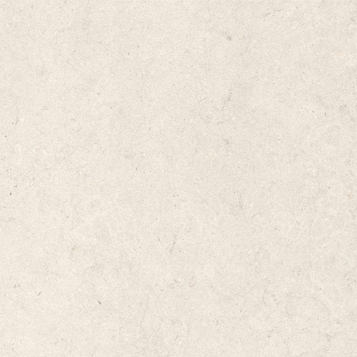 Feinsteinzeug Fliese in Steinoptik ABK Poetry Stone Trani Ivory, 120x120 cm, 8,5 mm, natur matt, rutschhemmend R10