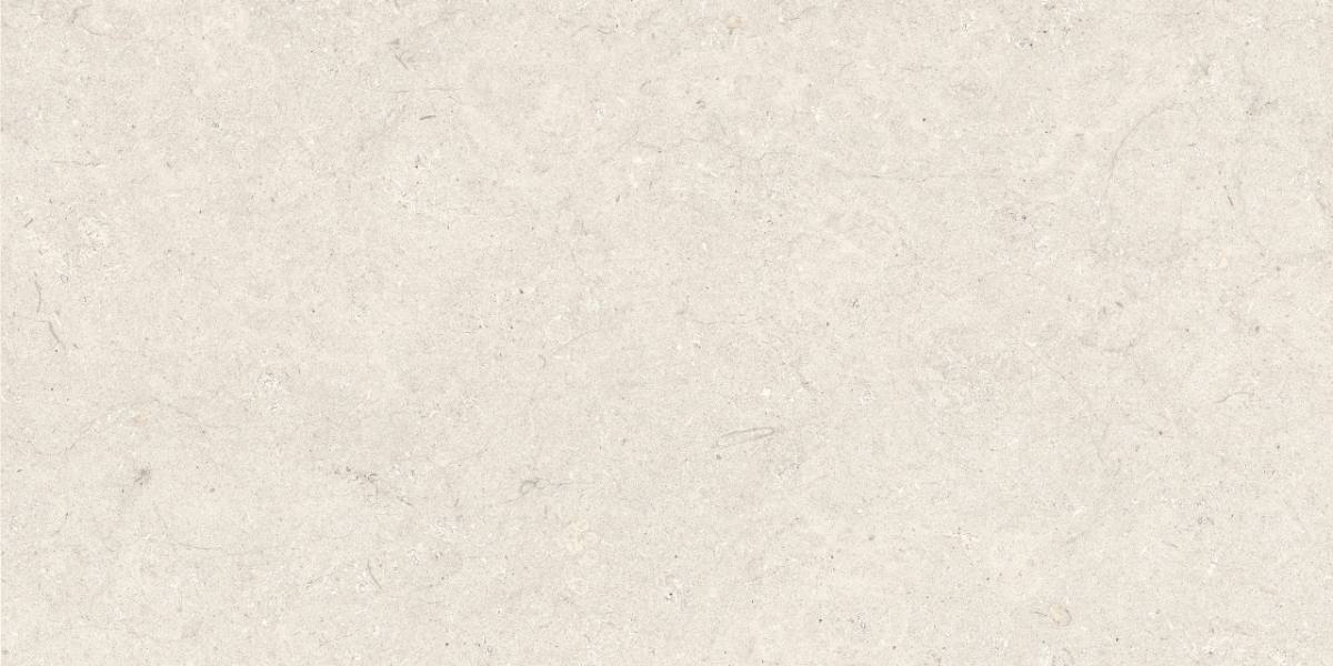 Feinsteinzeug Fliese in Steinoptik ABK Poetry Stone Trani Ivory, 60x120 cm, 8,5 mm, natur matt, rutschhemmend R10