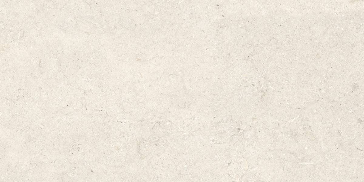 Feinsteinzeug Fliese in Steinoptik ABK Poetry Stone Trani Ivory, 60x120 cm, 8,5 mm, natur matt, rutschhemmend R10