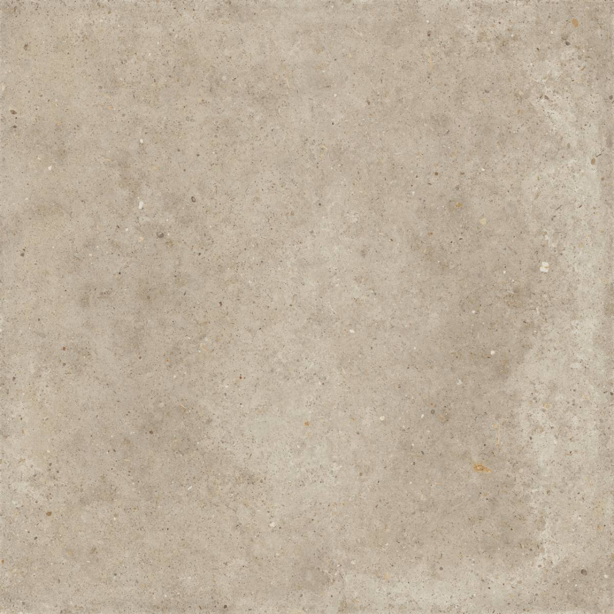 Feinsteinzeug Fliese in Steinoptik ABK Poetry Stone Pirenei Ecru, 120x120 cm, 8,5 mm, natur matt, rutschhemmend R10