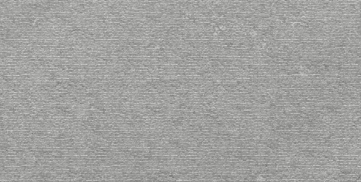 Dekorfliese in Steinoptik ABK Poetry Stone Carving Grey, 60x120 cm, 8,5 mm, matt