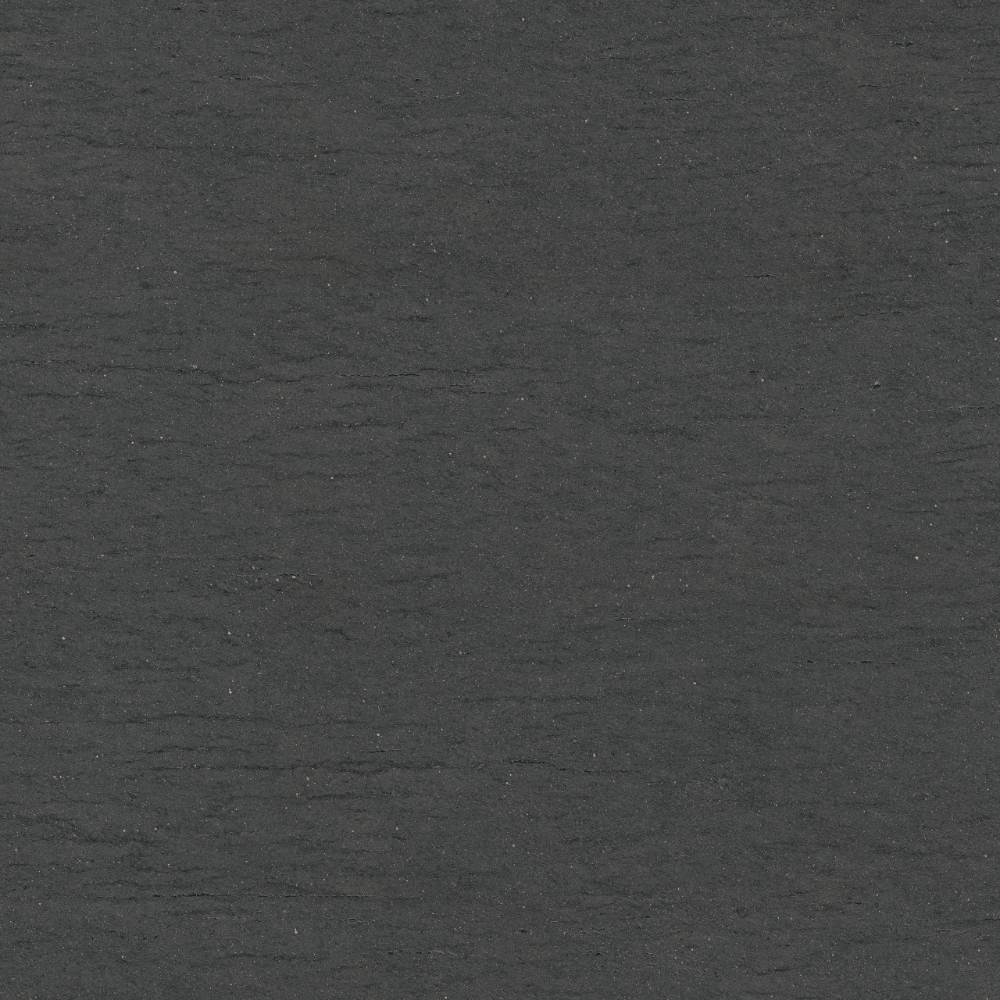 Feinsteinzeug Fliese in Steinoptik ABK Poetry Stone Reloaded Basaltina Dark, 120x120 cm, 8,5 mm, natur matt P.tech, rutschhemmend R10 – 2