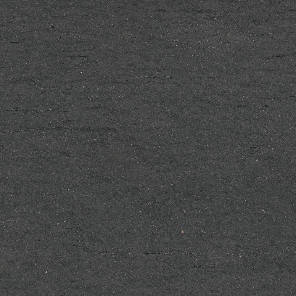 Feinsteinzeug Fliese in Steinoptik ABK Poetry Stone Reloaded Basaltina Dark, 60x60 cm, 8,5 mm, natur matt P.tech, rutschhemmend R10