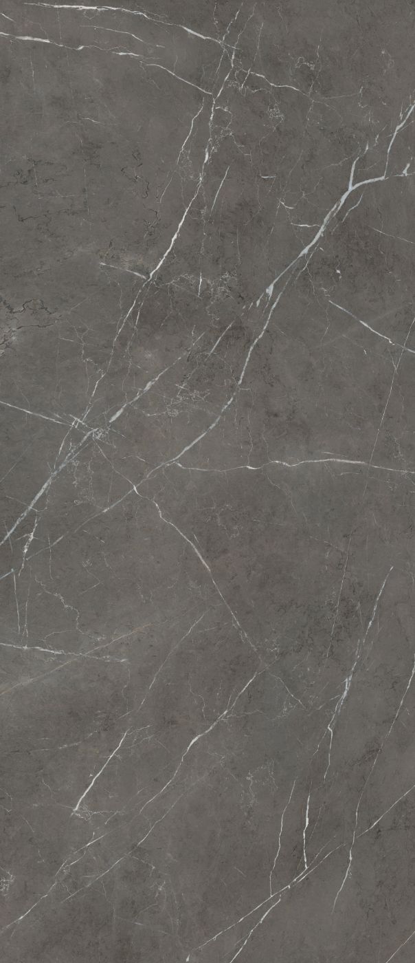 Grossformatplatte in Marmoroptik ABK Sensi 900 Stone Grey, 120x280 cm, 6 mm, seidenmatt (soft)