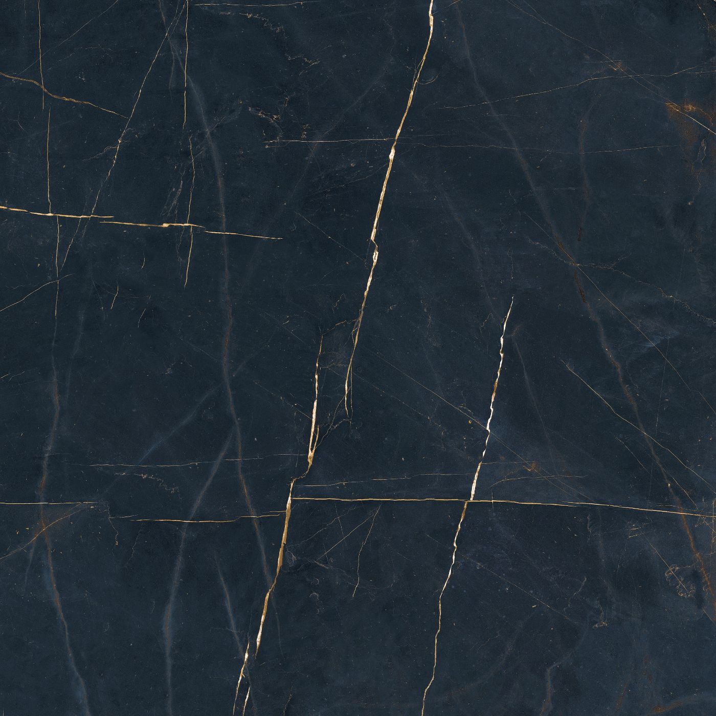 Feinsteinzeug in Marmoroptik ABK Sensi 900 Precious Black, 120x120 cm, 8,5 mm, natur matt, rutschhemmend R10