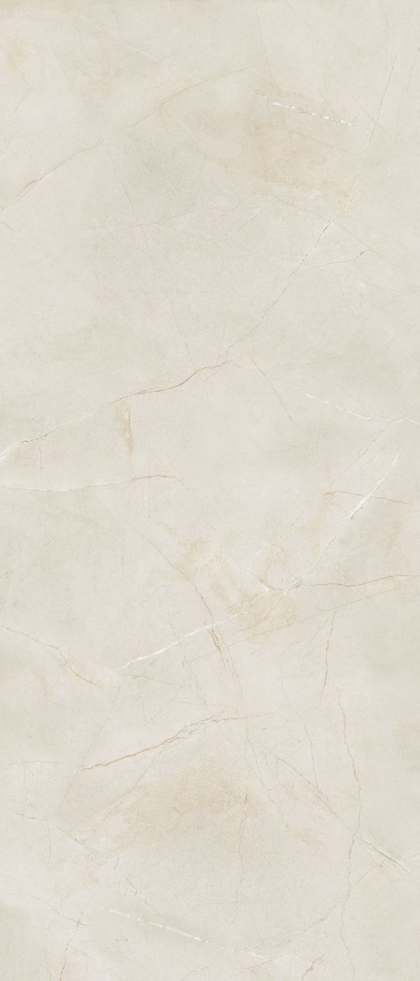Grossformatplatte in Marmoroptik ABK Sensi 900 Pulpis Ivory, 120x280 cm, 6 mm, natur matt, rutschhemmend R10 – 2