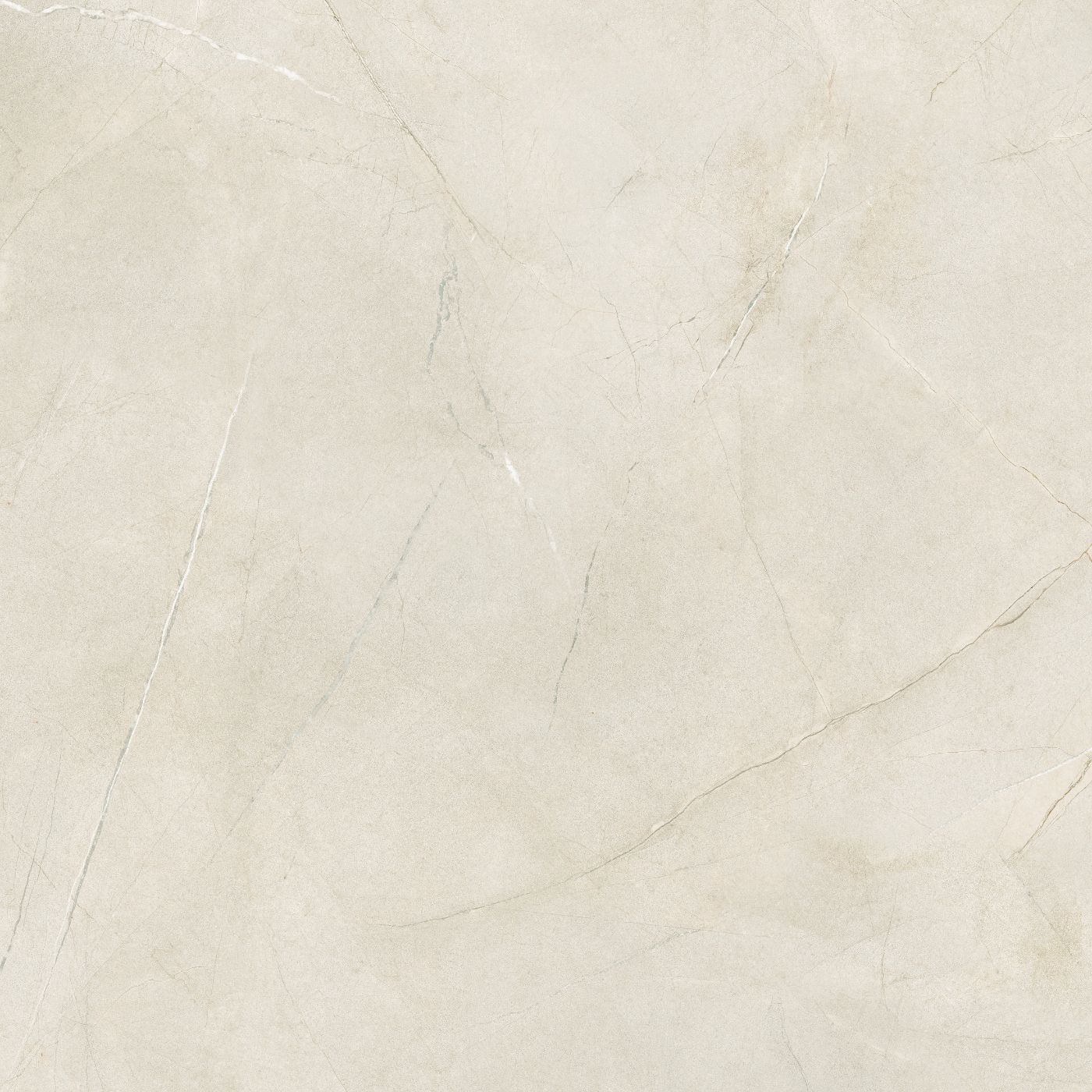Feinsteinzeug in Marmoroptik ABK Sensi 900 Pulpis Ivory, 120x120 cm, 8,5 mm, natur matt, rutschhemmend R10