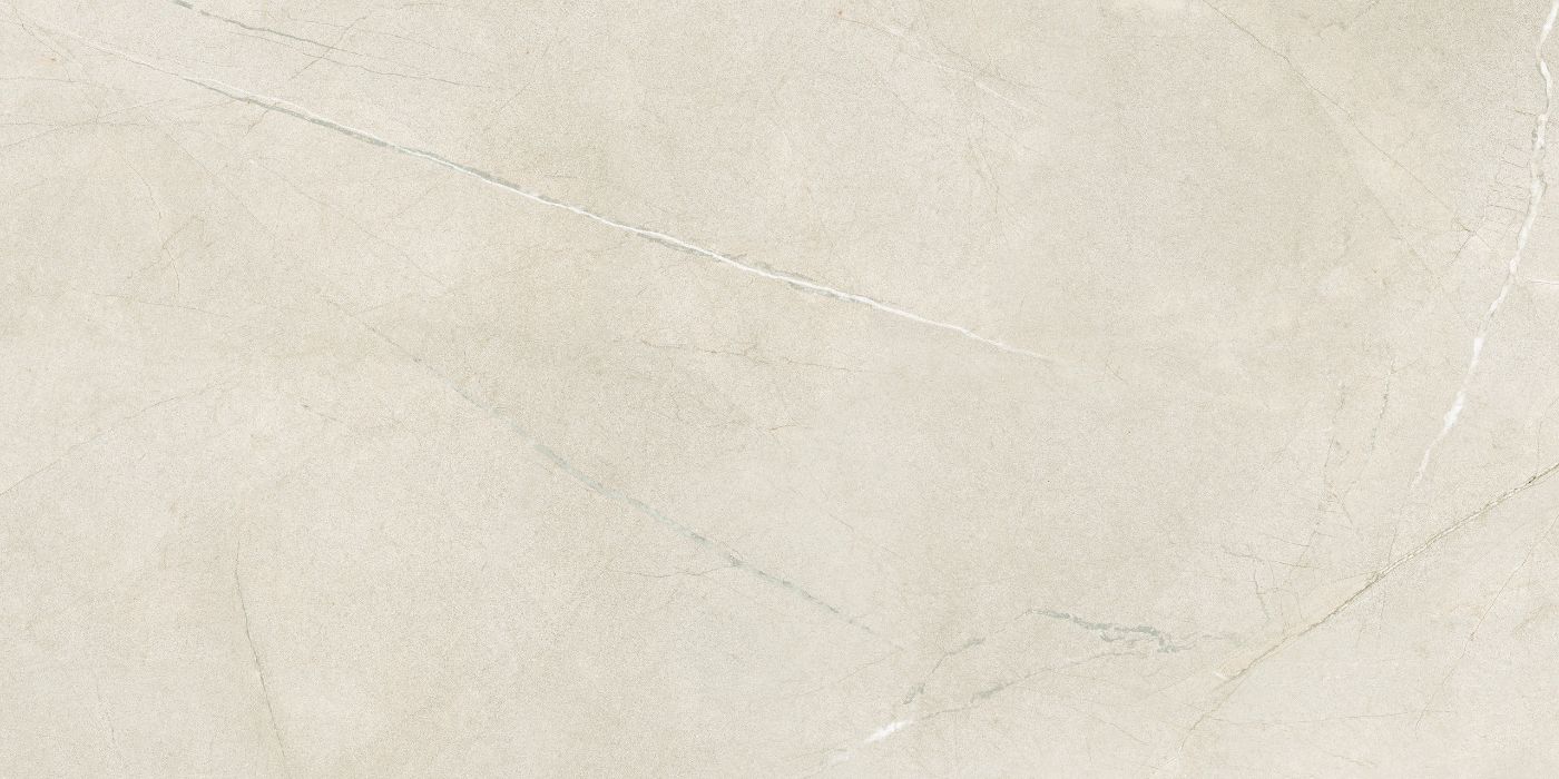 Feinsteinzeug in Marmoroptik ABK Sensi 900 Pulpis Ivory, 60x120 cm, 8,5 mm, 3D-strukturiert (antique)