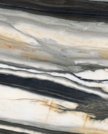 Feinsteinzeug in Marmoroptik ABK Sensi 900 Oyster Gold, 60x120 cm, 8,5 mm, poliert (lux)