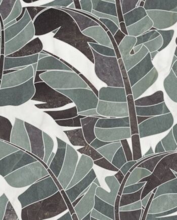 Mosaikfliese in Marmoroptik ABK Sensi Fantasy Bali, 60x120 cm, 8,5 mm, poliert 3D-strukturiert (Lux 3D)