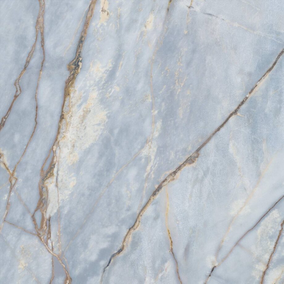 Fliesen in Marmoroptik ABK Sensi Nuance Deep River, 120x120 cm, 8,5 mm, poliert 3D-strukturiert (Lux 3D)