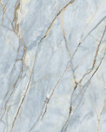 Feinsteinzeug Grossformatplatte in Marmoroptik ABK Sensi Nuance Deep River Bookmatch B, 120x280 cm, 6 mm, poliert 3D-strukturiert (Lux 3D)