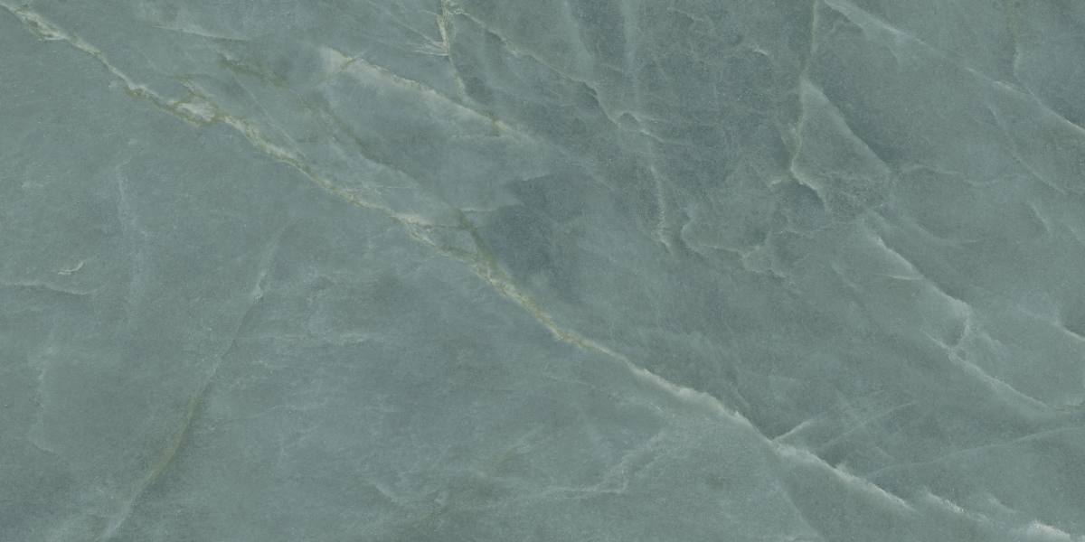 Fliesen in Marmoroptik ABK Sensi Nuance Sea Green, 60x120 cm, 8,5 mm, natur matt, rutschhemmend R10