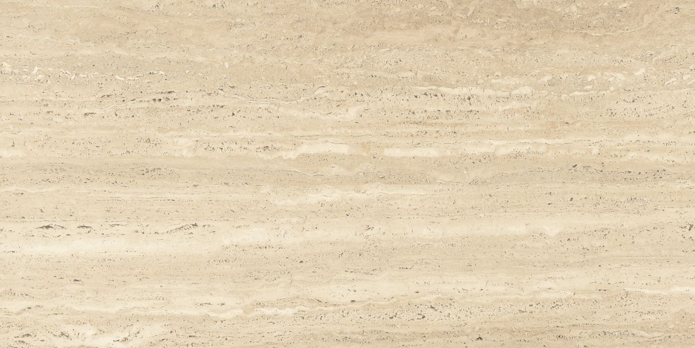 Feinsteinzeug in Steinoptik ABK Sensi Roma Cream, 60x120 cm, 8,5 mm, natur matt, rutschhemmend R10