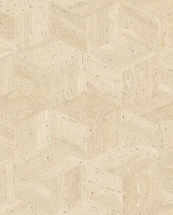 Dekorfliese in Steinoptik ABK Sensi Roma Cube Cream, 60x120 cm, 8,5 mm, matt