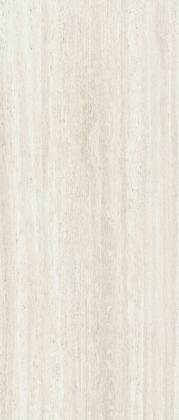 Dekorfliese in Steinoptik ABK Sensi Roma Wave Ivory, 120x280 cm, 6 mm, matt