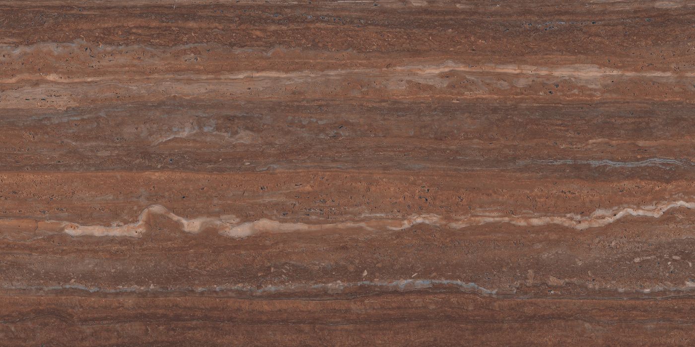 Feinsteinzeug in Steinoptik ABK Sensi Roma Red, 60x120 cm, 8,5 mm, natur matt, rutschhemmend R10