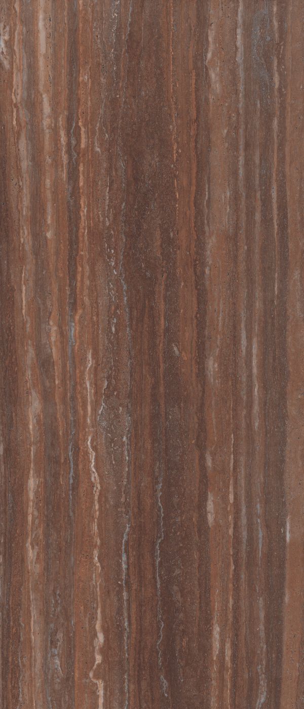 Grossformatplatte in Steinoptik ABK Sensi Roma Red, 120x280 cm, 6 mm, natur matt, rutschhemmend R10