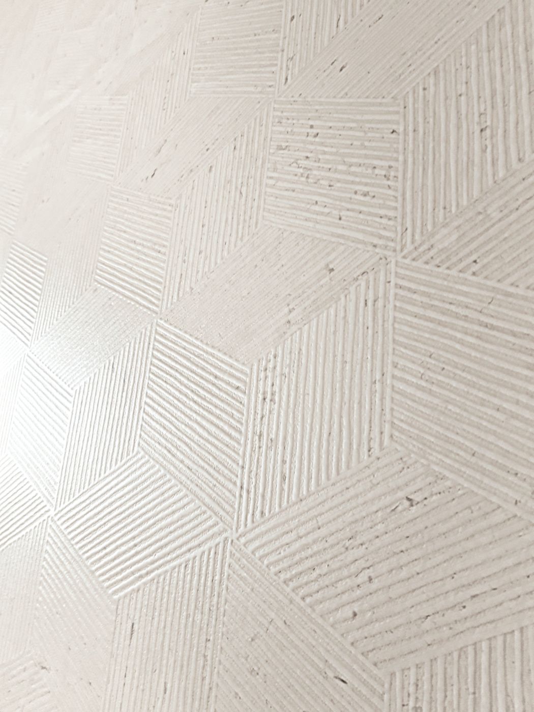Dekorfliese in Steinoptik ABK Sensi Roma Cube White, 60x120 cm, 8,5 mm, matt