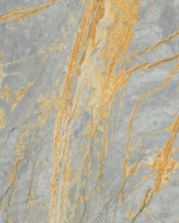Feinsteinzeug in Marmoroptik ABK Sensi Signoria Grigio Siena, 120x120 cm, 8,5 mm, poliert (lux)