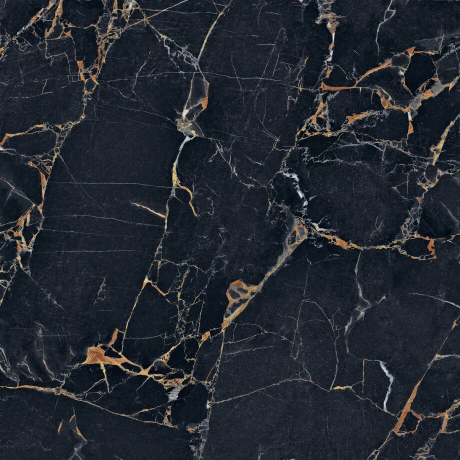 Feinsteinzeug in Marmoroptik ABK Sensi Signoria Port Gold, 120x120 cm, 8,5 mm, poliert (lux)