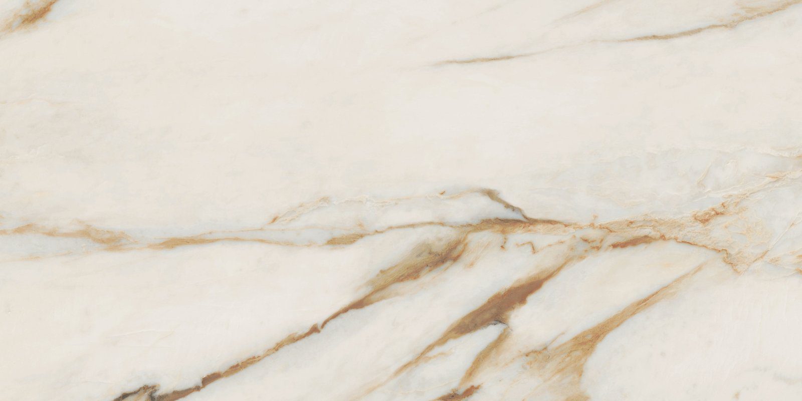 Feinsteinzeug in Marmoroptik ABK Sensi Signoria Calacatta Vena Oro, 60x120 cm, 8,5 mm, poliert (lux) – 2