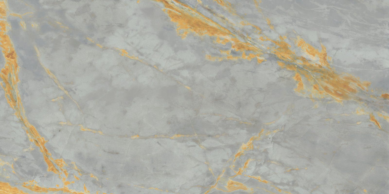 Feinsteinzeug in Marmoroptik ABK Sensi Signoria Grigio Siena, 60x120 cm, 8,5 mm, poliert (lux)