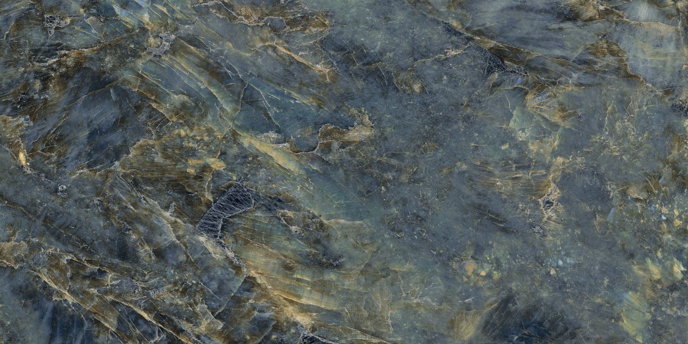 Feinsteinzeug in Marmoroptik ABK Sensi Signoria Labradorite, 60x120 cm, 8,5 mm, poliert (lux)