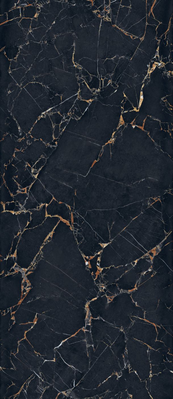 Grossformatplatte in Marmoroptik ABK Sensi Signoria Port Gold, 120x280 cm, 6 mm, seidenmatt (soft) – 2