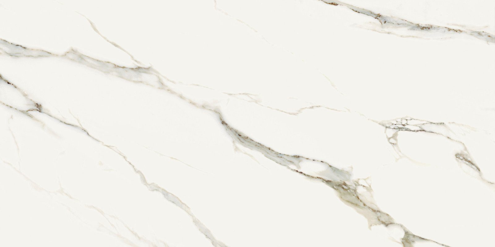 Feinsteinzeug in Marmoroptik ABK Sensi Signoria Calacatta Michelangelo, 60x120 cm, 8,5 mm, poliert (lux) – 2