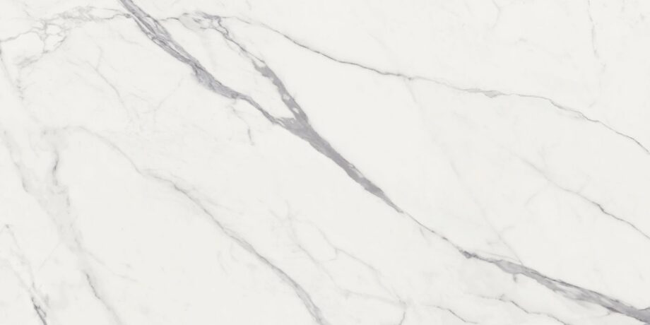 abk-sensi-signoria-0010365_2 Feinsteinzeug in Marmoroptik ABK Sensi Signoria Statuario Light, 60x120 cm, 8,5 mm, poliert (lux) – 2