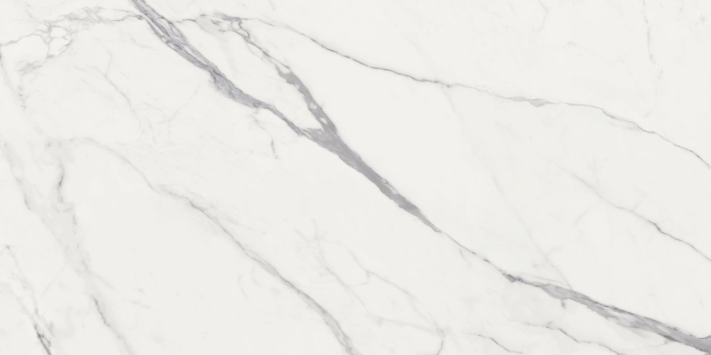 Feinsteinzeug in Marmoroptik ABK Sensi Signoria Statuario Light, 60x120 cm, 8,5 mm, poliert (lux) – 2