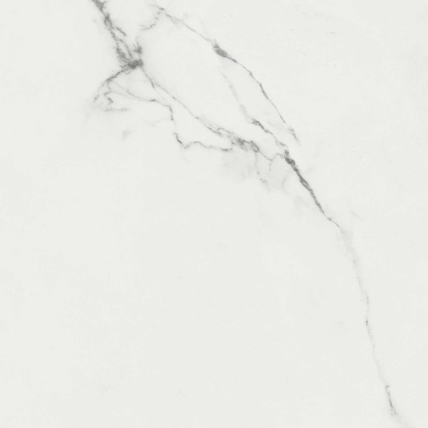 Feinsteinzeug in Marmoroptik ABK Sensi Up Statuario Ultra, 80x80 cm, 8,5 mm, natur matt