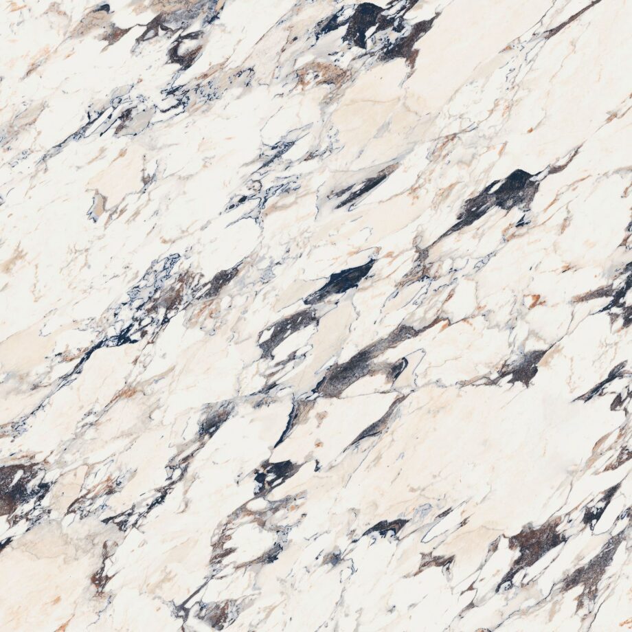 Feinsteinzeug in Marmoroptik ABK Sensi Up Breccia Melange, 120x120 cm, 8,5 mm, poliert (lux) – 2