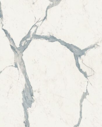 Grossformatplatte in Marmoroptik ABK Sensi Up Statuario Versilia, 120x280 cm, 6 mm, poliert (lux)