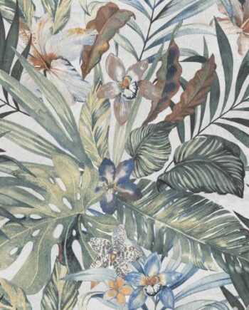 Gemusterte Feinsteinzeug Wandfliese ABK Wide&Style Mini Caribbean, 60x120 cm, 7 mm, matt