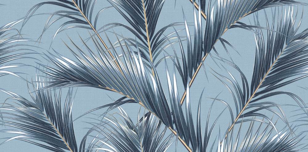 Gemusterte Feinsteinzeug Wandfliese ABK Wide&Style Mini Palm, 60x120 cm, 7 mm, matt