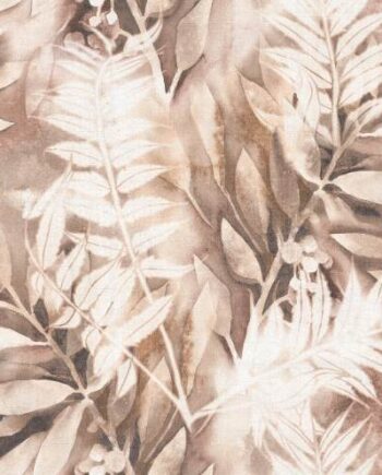 Gemusterte Feinsteinzeug Wandfliese ABK Wide&Style Mini Fern, 60x120 cm, 7 mm, matt