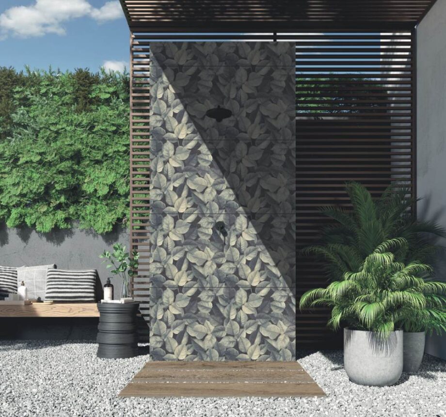 Gemusterte Feinsteinzeug Wandfliese ABK Wide&Style Mini Foliage, 60x120 cm, 7 mm, matt – 2
