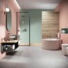 abk-wsmini-mint-interjoor-2 Unifarbene keramische Wandfliese ABK Wide&Style Mini Mint, 60x120 cm, 7 mm, matt – 3
